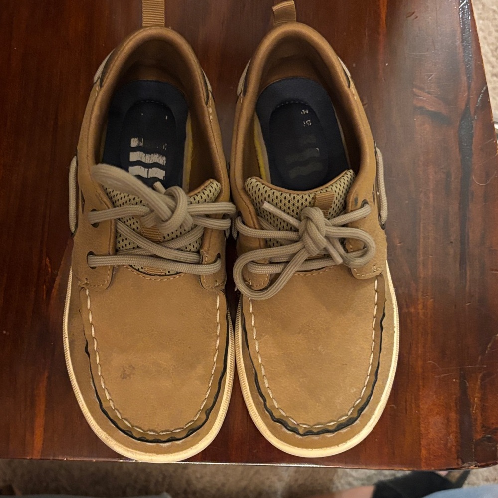 Boy’s Sperry Tan Boat Shoes